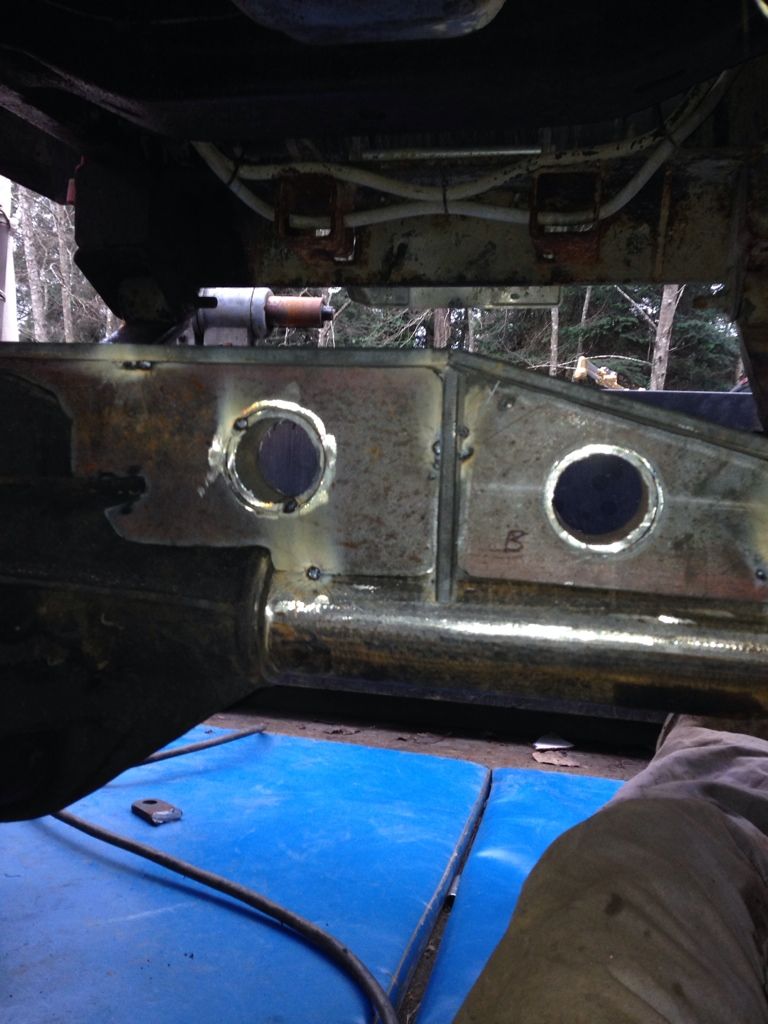 Straightening Axle housing that has trussed already installed Pirate 4x4