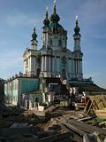 Andriivskaya Church, Andriivsky Uzviz