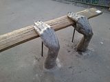 bench - arms, Peyzazhnaya Avenue