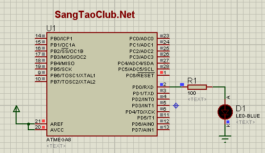 Lập trình ngắt cho AVR trên CodeVisionAVR - SangTaoClub.Net