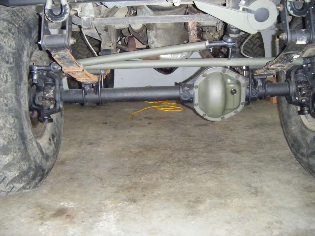 Removing rear track bar jeep yj #4