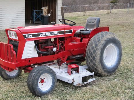 How do you identify international tractors?