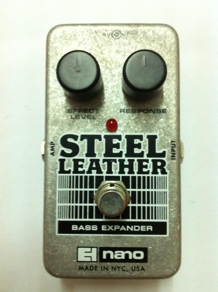 electro harmonix steel leather bass expander