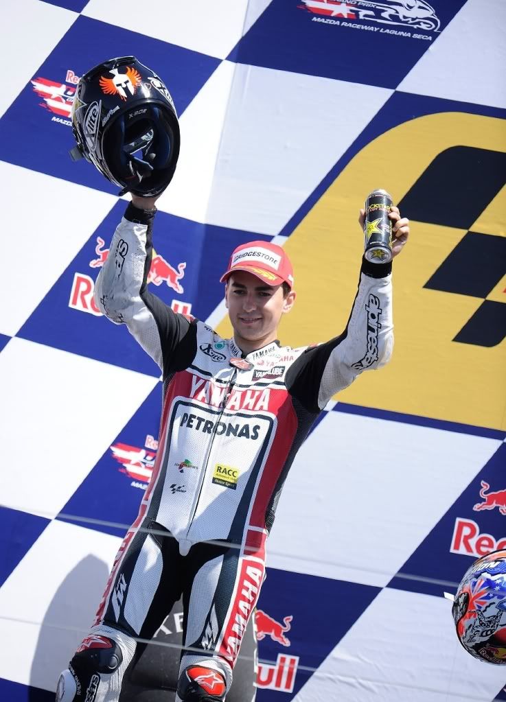 Podium Laguna Seca 2011