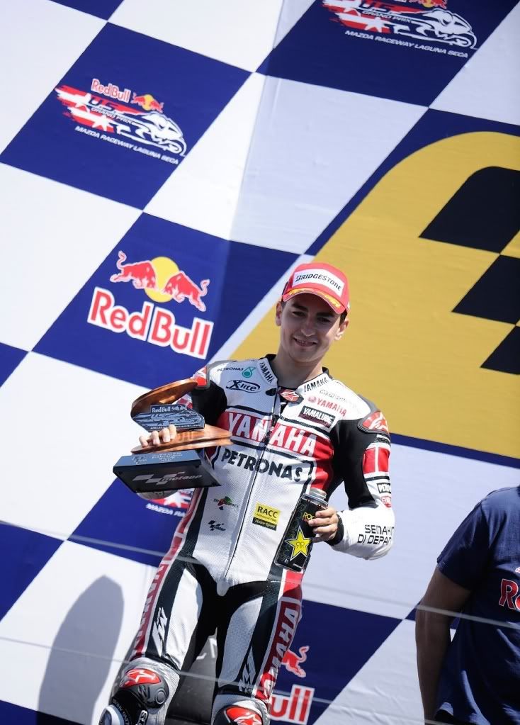 Podium Laguna Seca 2011