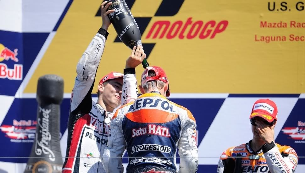 Podium Laguna Seca 2011