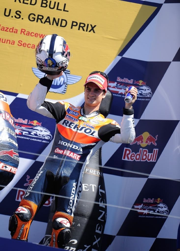 Podium Laguna Seca 2011