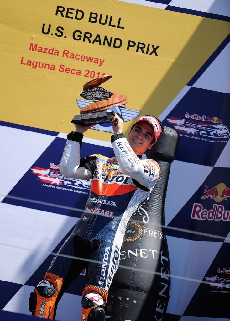 Podium Laguna Seca 2011
