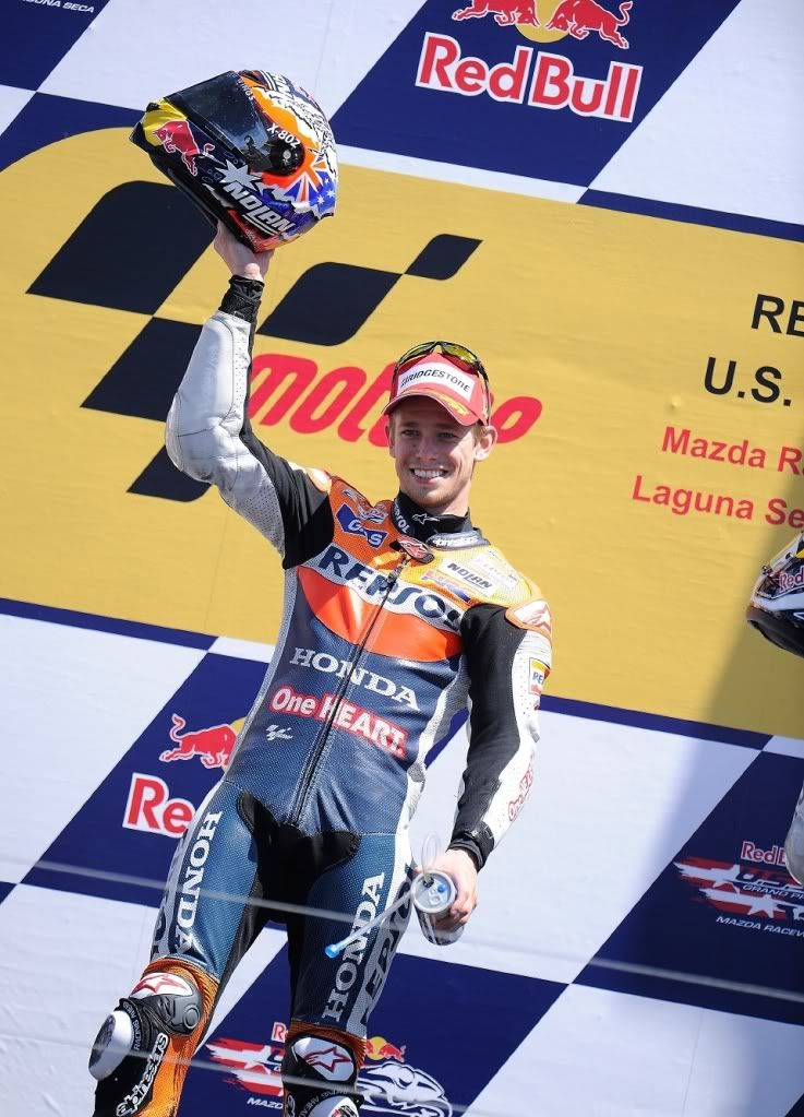 Podium Laguna Seca 2011