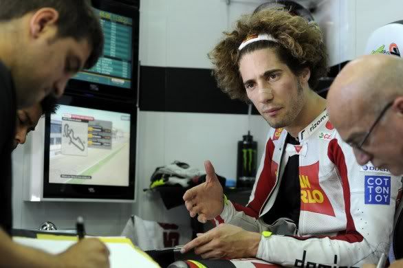 Marco Simoncelli Aragon MotoGP 2011