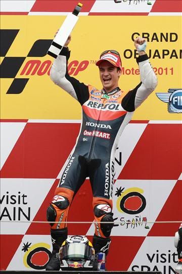 Podium MotoGP Motegi 2011