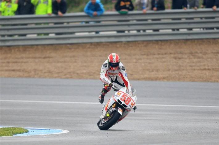 Marco Simoncelli Jerez 2011