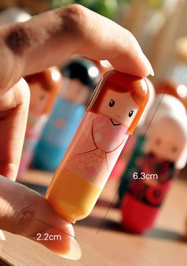 Cute Lovely Lipstick Lip Gloss Lip Balm Kawaii Package Makeup Tools eBay