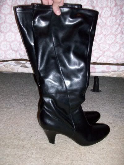 10.) Naturalizer Wide-Calf Boots, Size 10, In New Condition, Only Worn ...