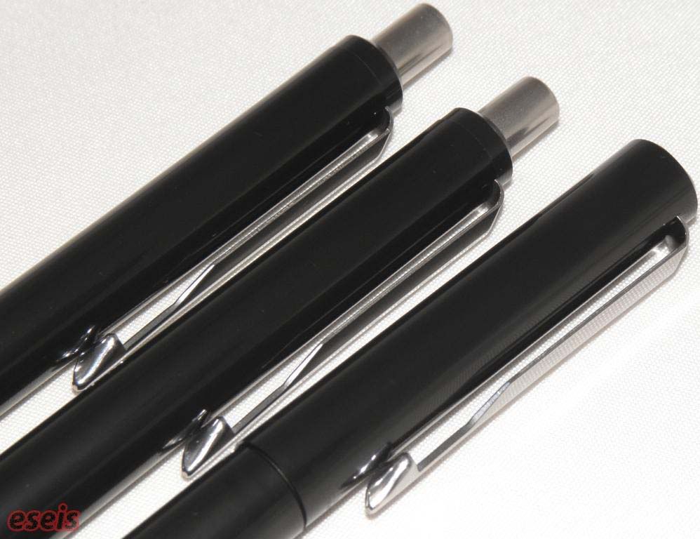 Pióro wieczne, ołówek i długopis klips