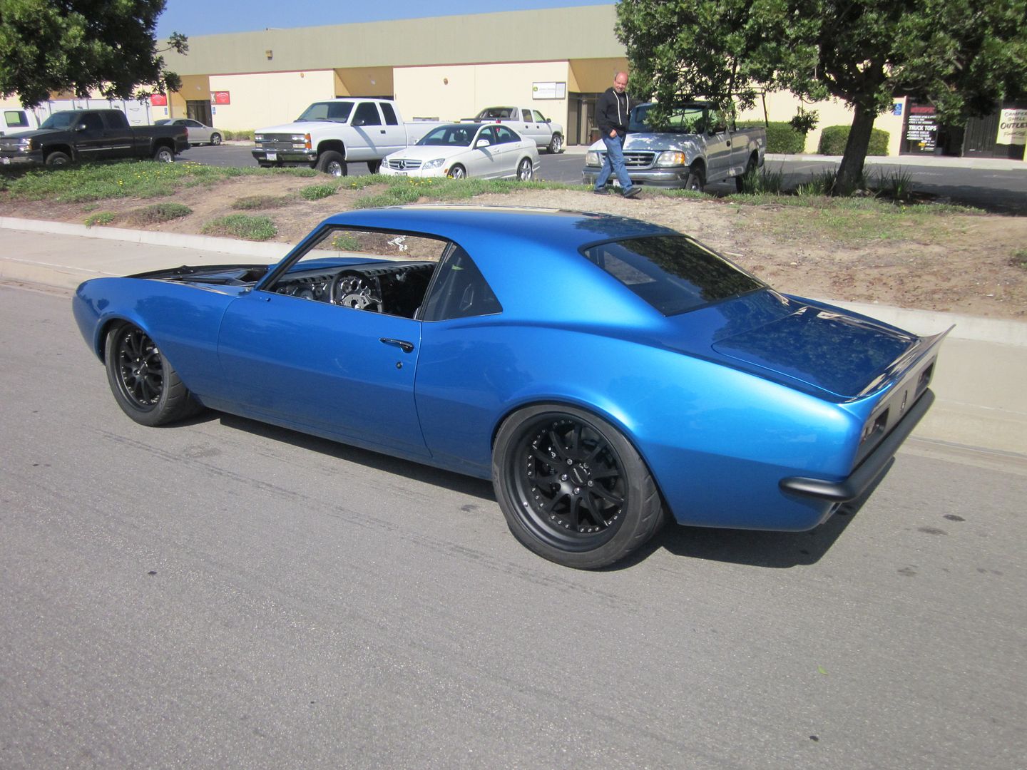 1968 Pro-touring Camaro with LS7 engine swap