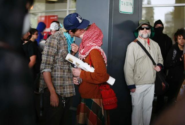 Arabian free spirit Occupy Oakland May Day