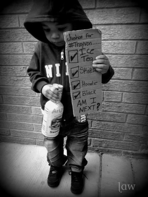 trayvon sign trayvon martin kid