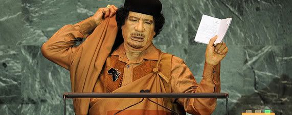 Gadhafi robes Gadhafi robes