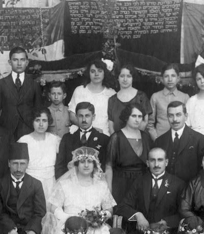 Jewish wedding in Aleppo Syria 1914 Following the Islamic conquest 