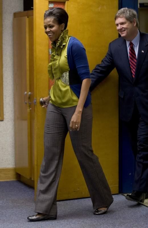 Michelle Obama Pierrot FLOTUS style