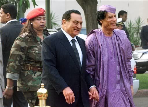 gadhafi mubarak gadhafi mubarak