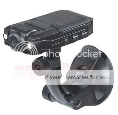 H210 LED Light Car Vehicle Camera Video Recorder DVR Cam 30fps 270 